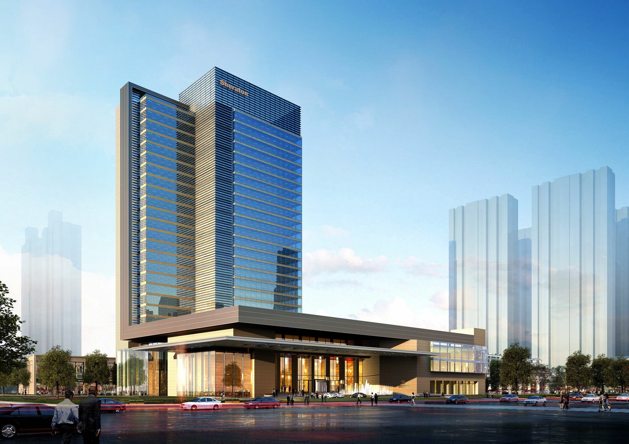Sheraton Chuzhou Hotel Exteriör bild